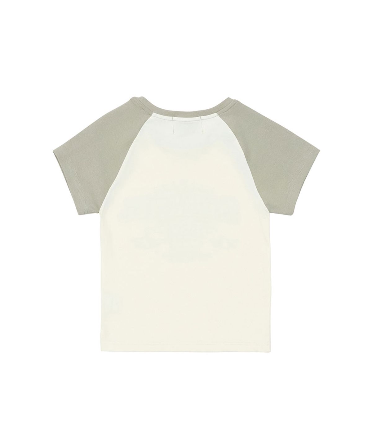 노 엑스트라 터치(NO EXTRA TOUCH) Strength Raglan Short Sleeve T-shirt (Khaki) / 26SMTS002KH