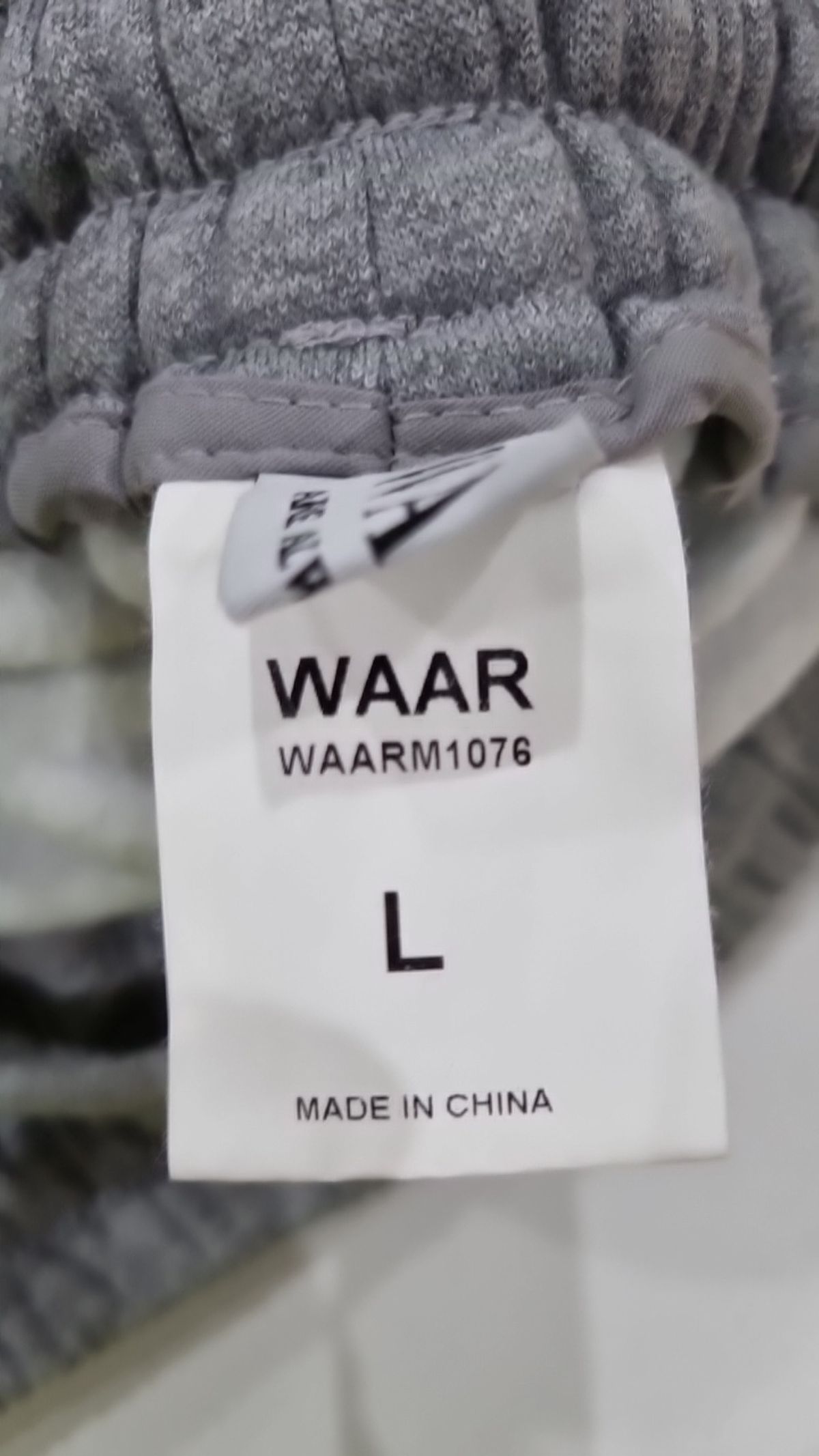 와르(WAAR) 트레이닝 팬츠 L