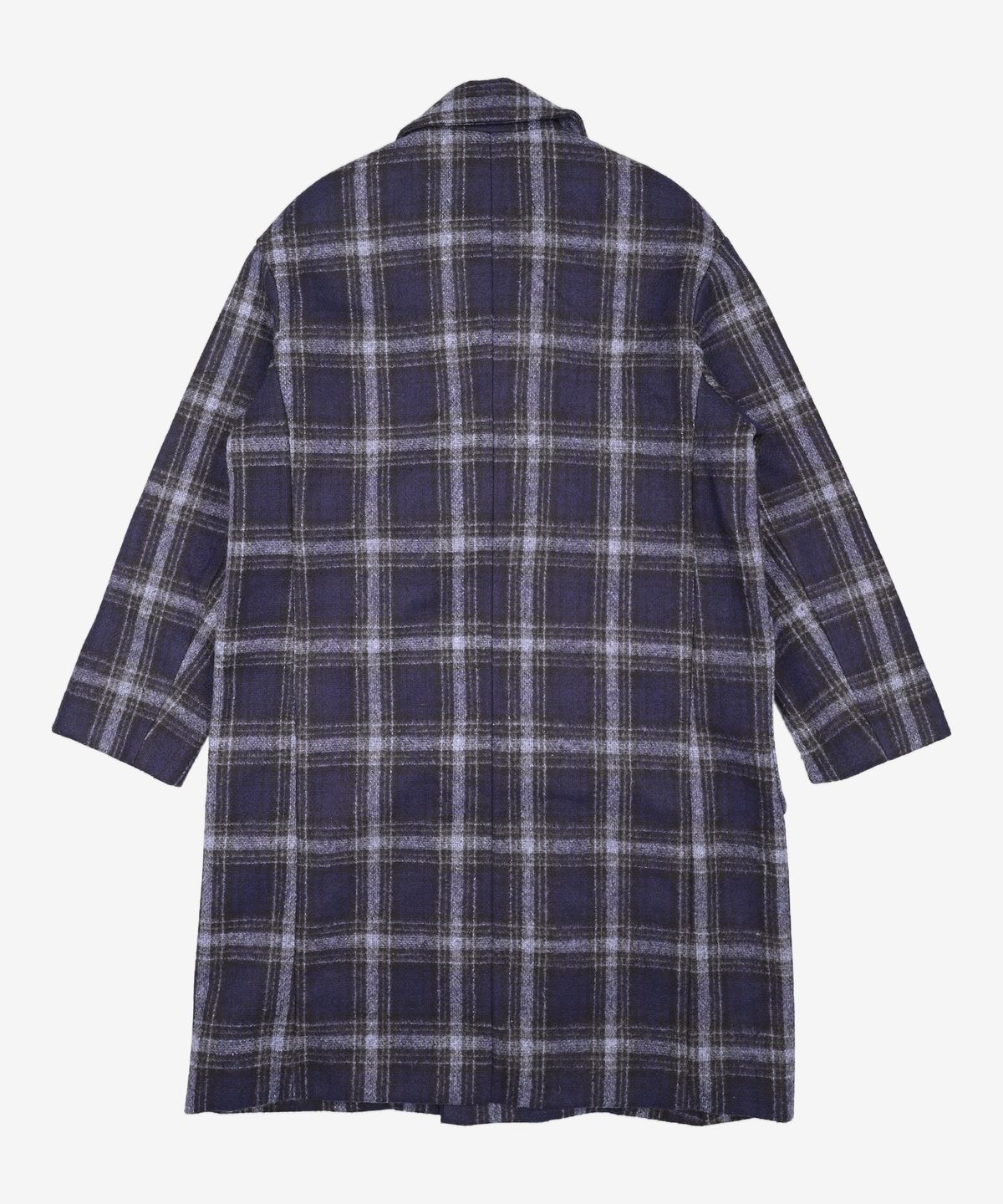 원소프트(1'SOFT) 울체크더블코트 WOOL CHECK DOUBLE COAT M