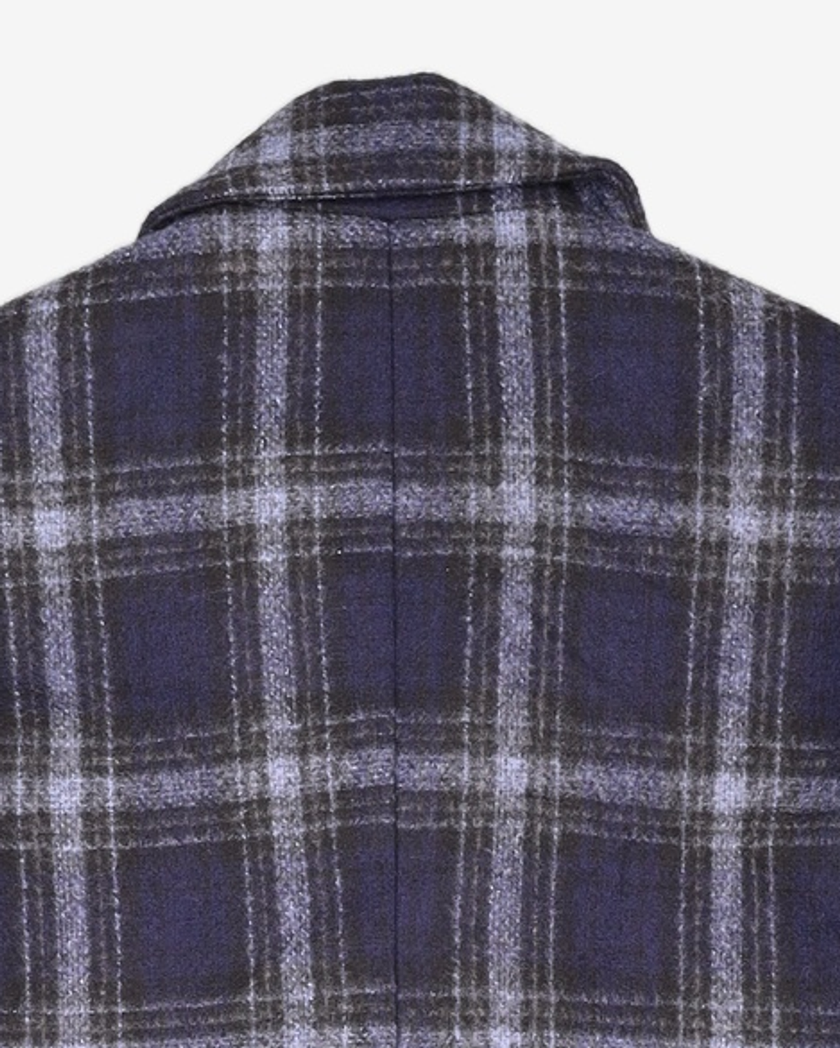 원소프트(1'SOFT) 울체크더블코트 WOOL CHECK DOUBLE COAT M