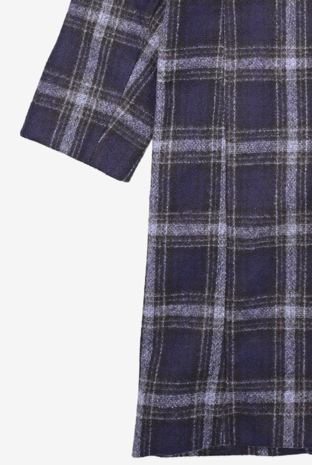 원소프트(1'SOFT) 울체크더블코트 WOOL CHECK DOUBLE COAT M