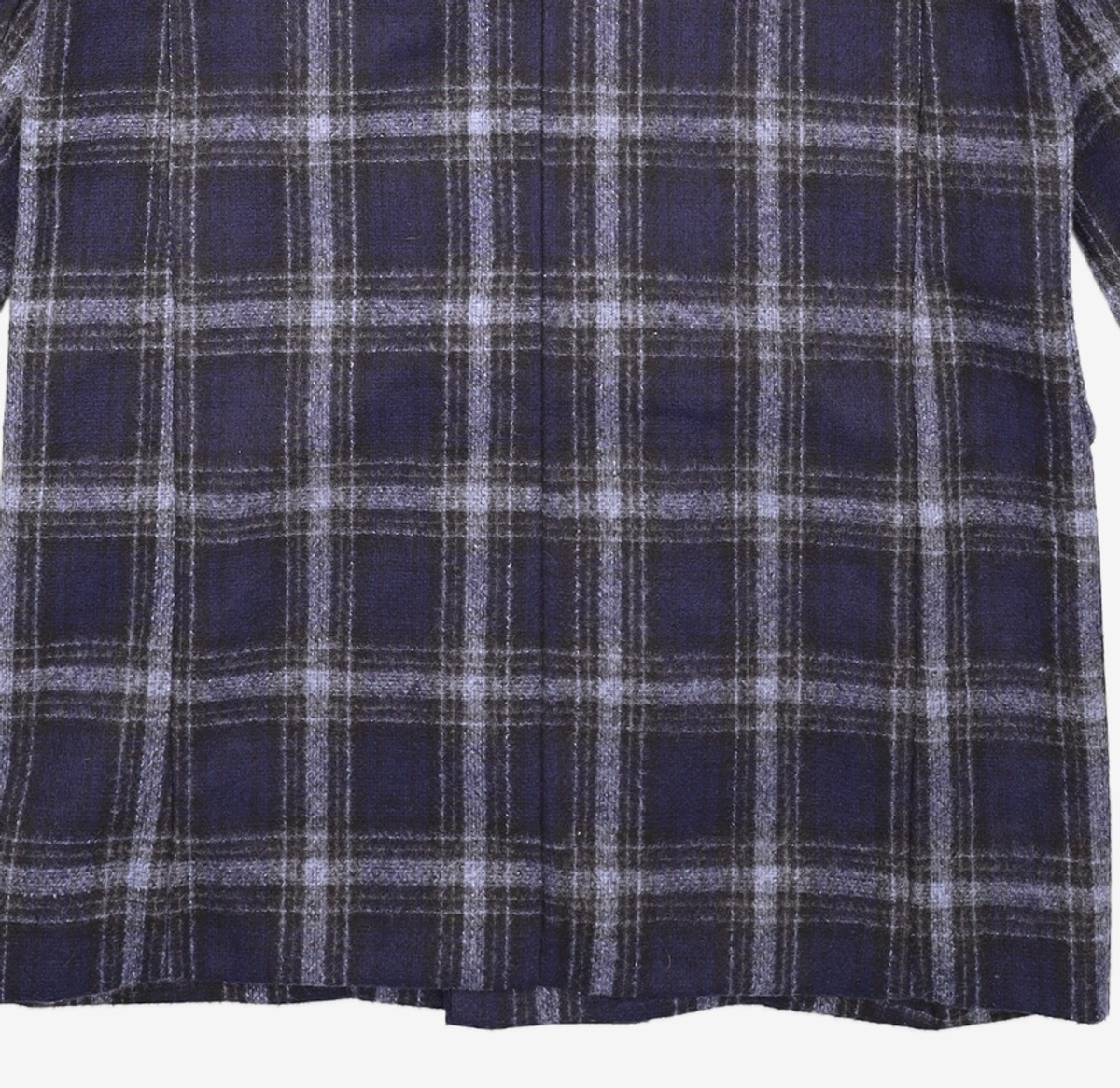 원소프트(1'SOFT) 울체크더블코트 WOOL CHECK DOUBLE COAT M