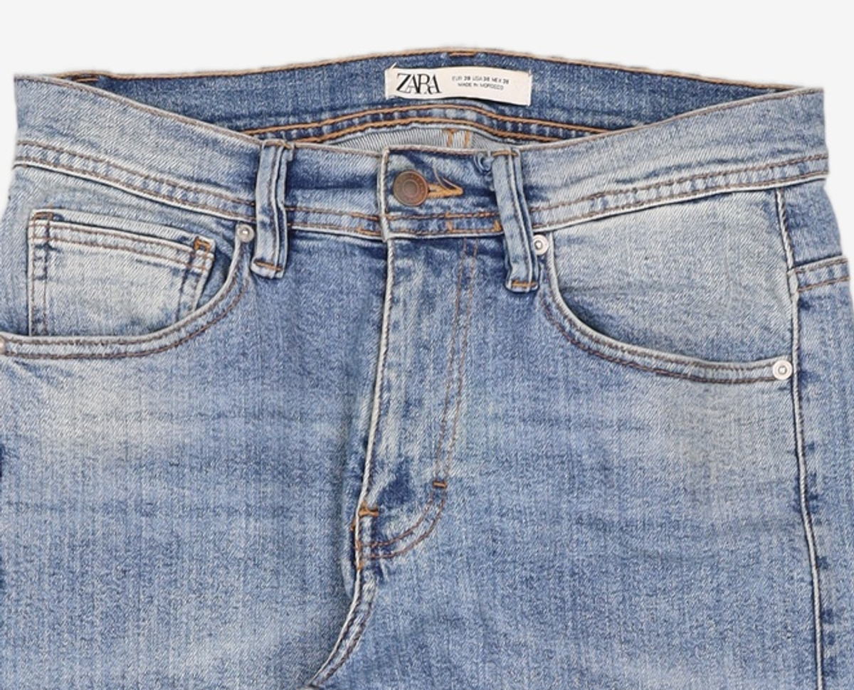 자라(ZARA) 청/데님 팬츠 38