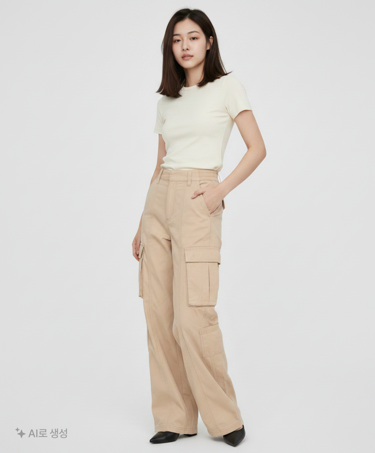 디바이디드에이치앤엠(DIVIDED H&M) 코튼 팬츠 155/64A