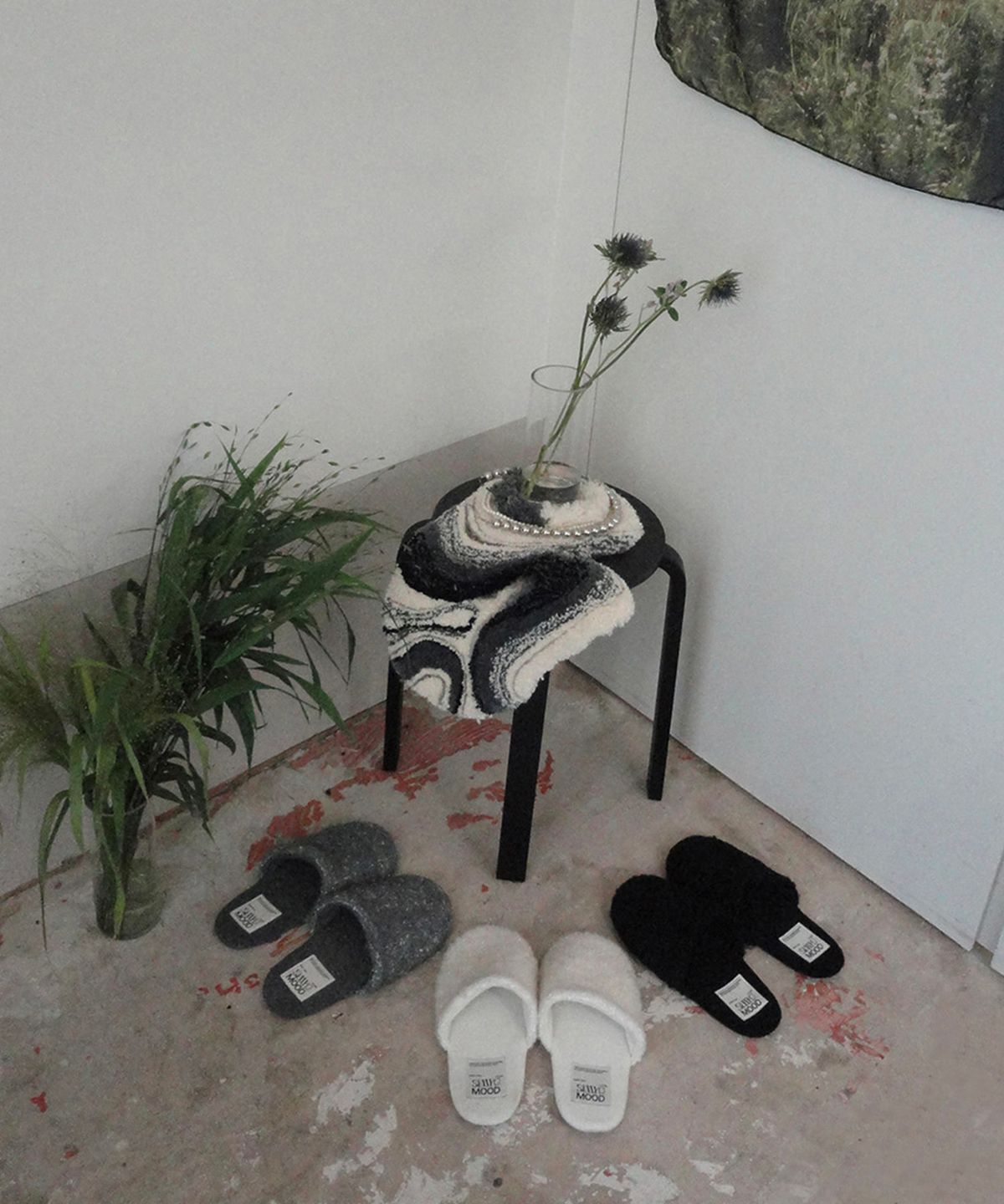 시묘무드(SIMYOMOOD) COZY ROOMSHOES (3color)