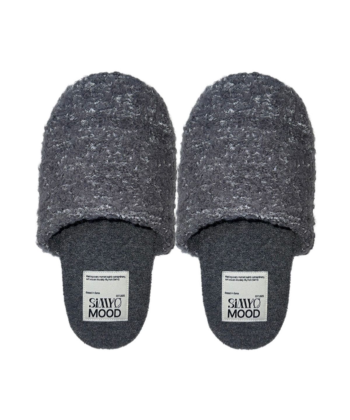 시묘무드(SIMYOMOOD) COZY ROOMSHOES (3color)