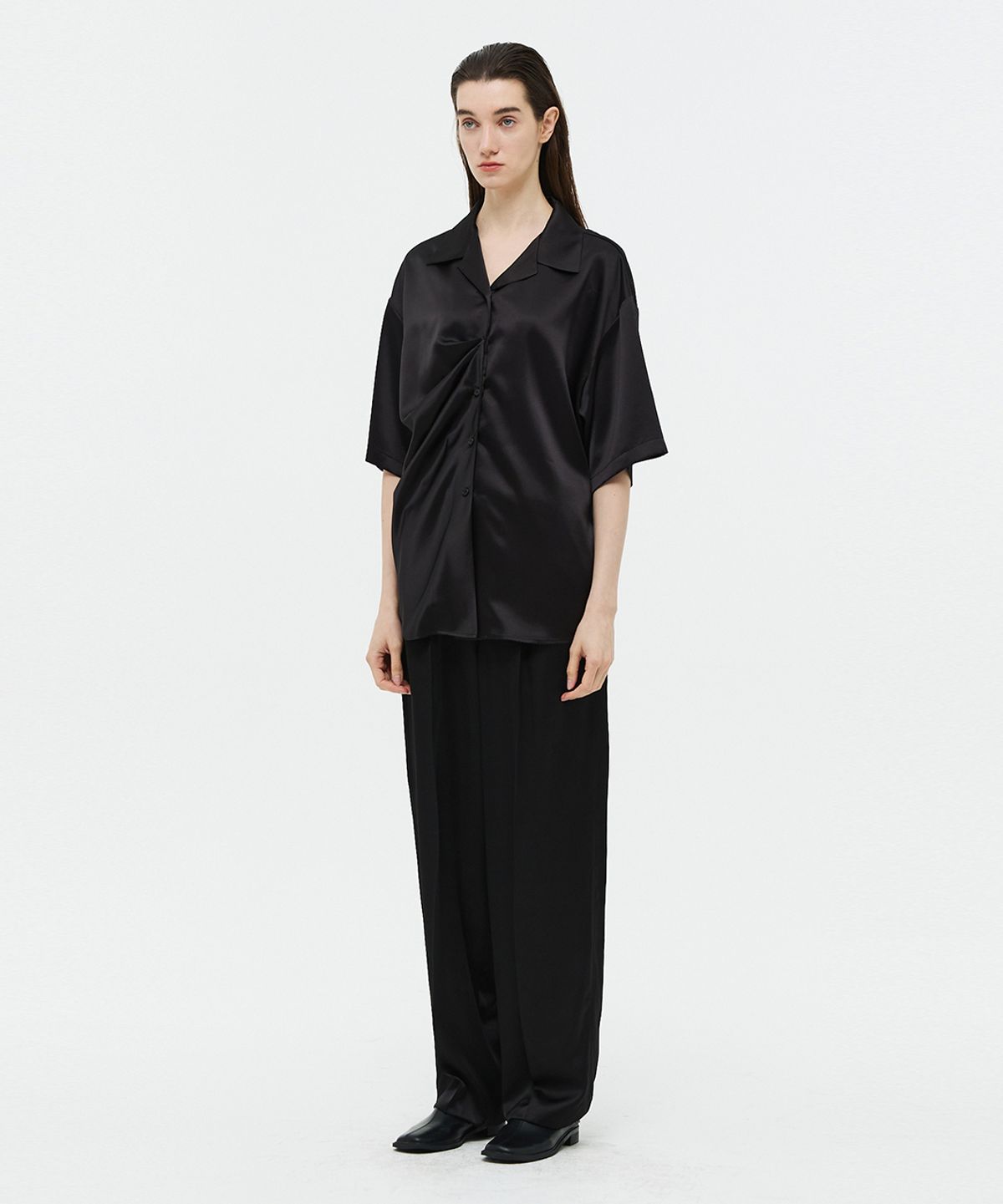 베데르미(VEDERMI) satin trouser