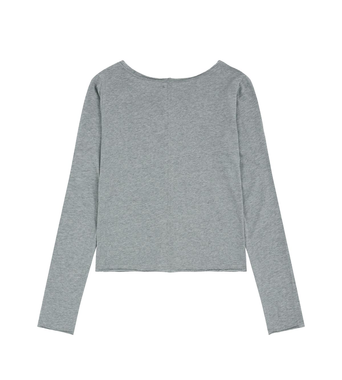 알디유(ALDIYOUU) Stitched T-shirt (Gray)