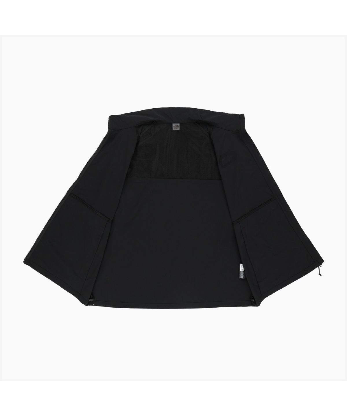 노스페이스(THE NORTH FACE) NT7KS01J 아이스펄스 반팔 집업 BLACK