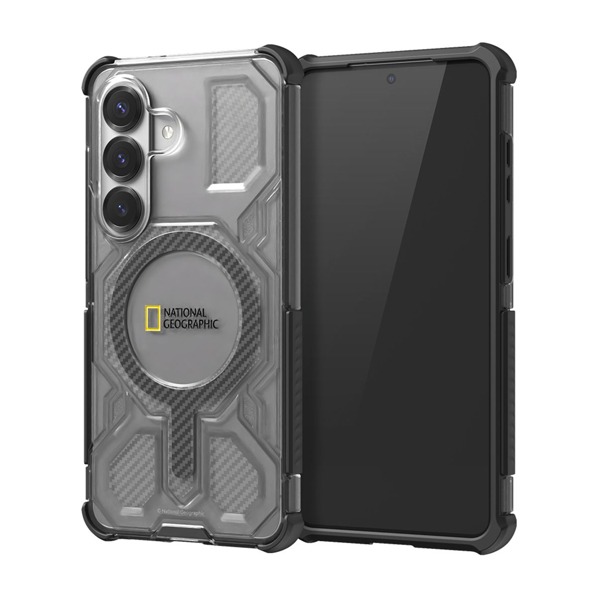 내셔널지오그래픽 모바일(NATIONAL GEOGRAPHIC MOBILE) 갤럭시S26 시리즈 마그네틱 러기드 카빙 케이스