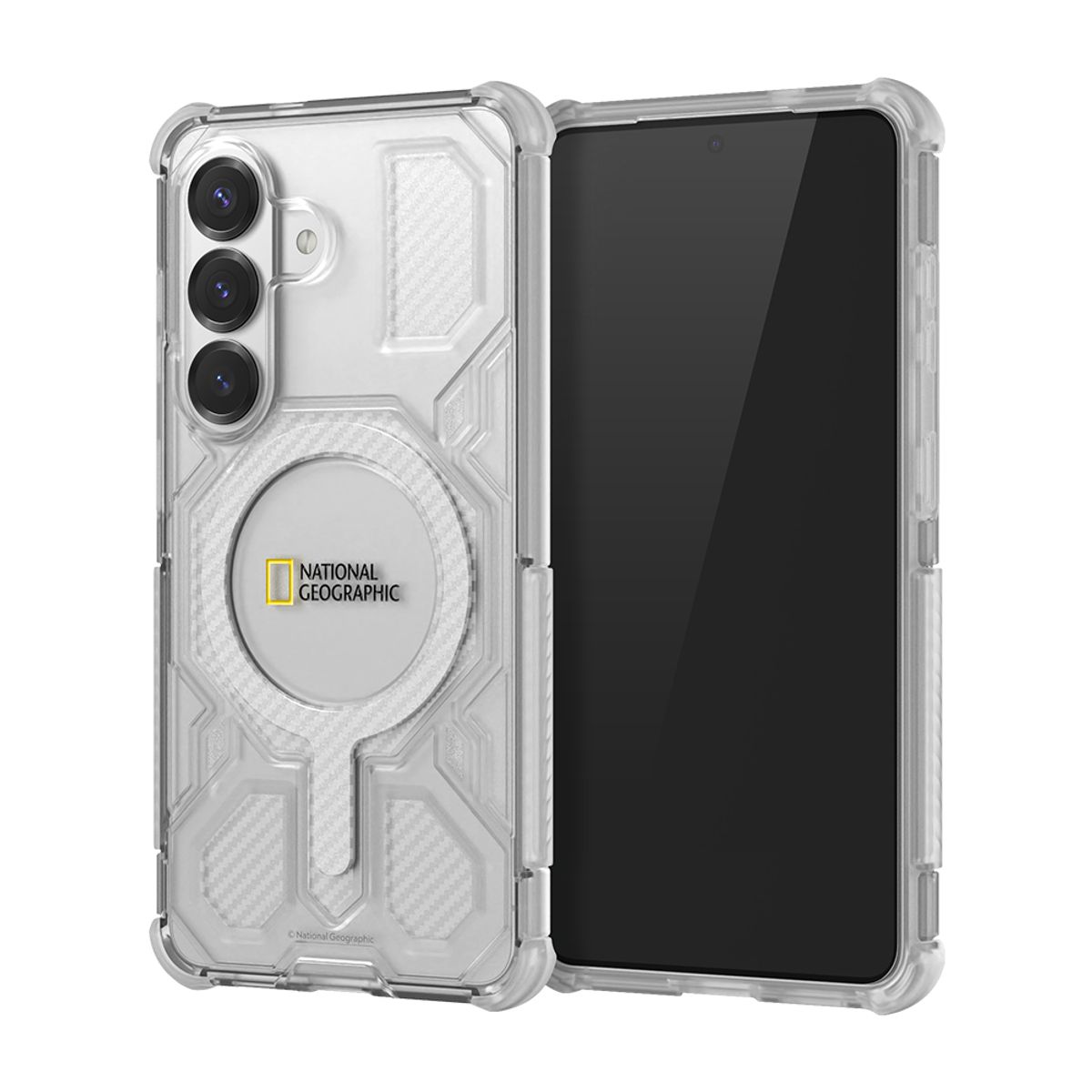 내셔널지오그래픽 모바일(NATIONAL GEOGRAPHIC MOBILE) 갤럭시S26 시리즈 마그네틱 러기드 카빙 케이스