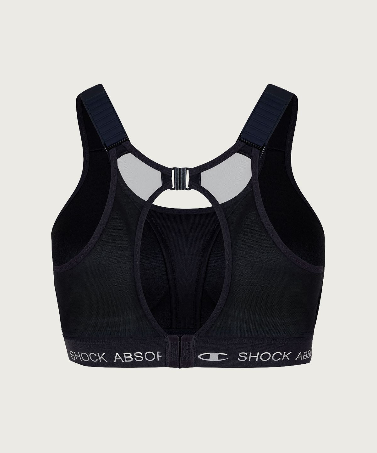 쇼크업소버(SHOCKABSORBER) 여성 얼티메이트 패디드 런 브라 Black