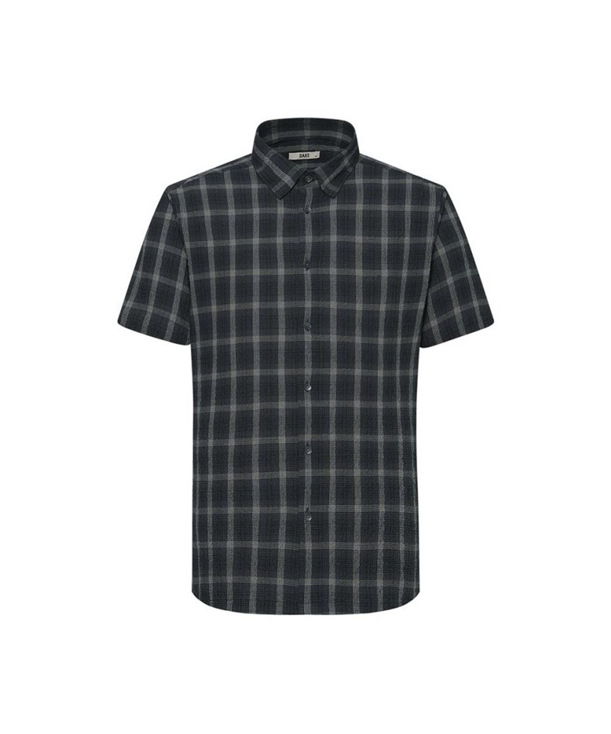 닥스셔츠(DAKS SHIRTS) 케어 면혼방 시어서커 스트레치 미디움체크셔츠_DMS1SHCS154K1
