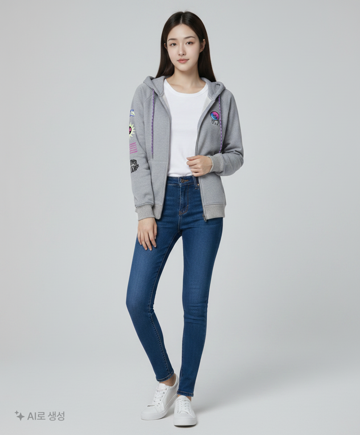 언더아머(UNDERARMOUR) 후드 집업 LG/G/G