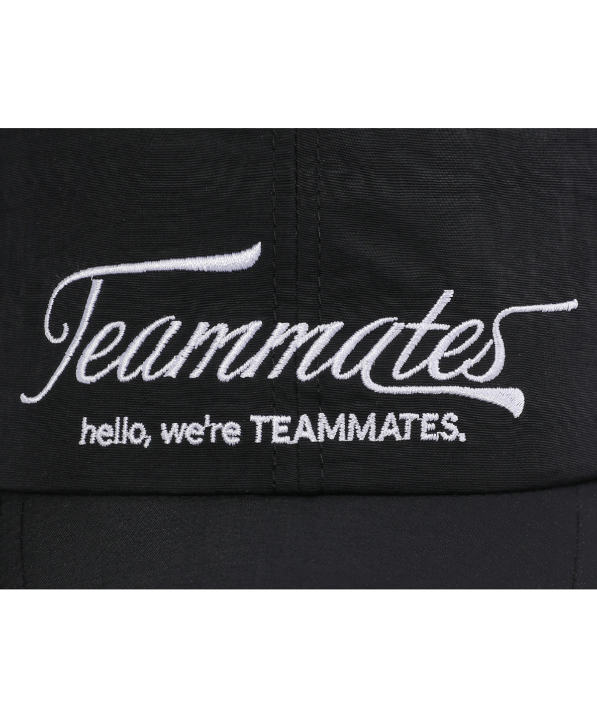 클로스랩(CLAUSLAB) TEAMMATES NYLON CAP BLACK