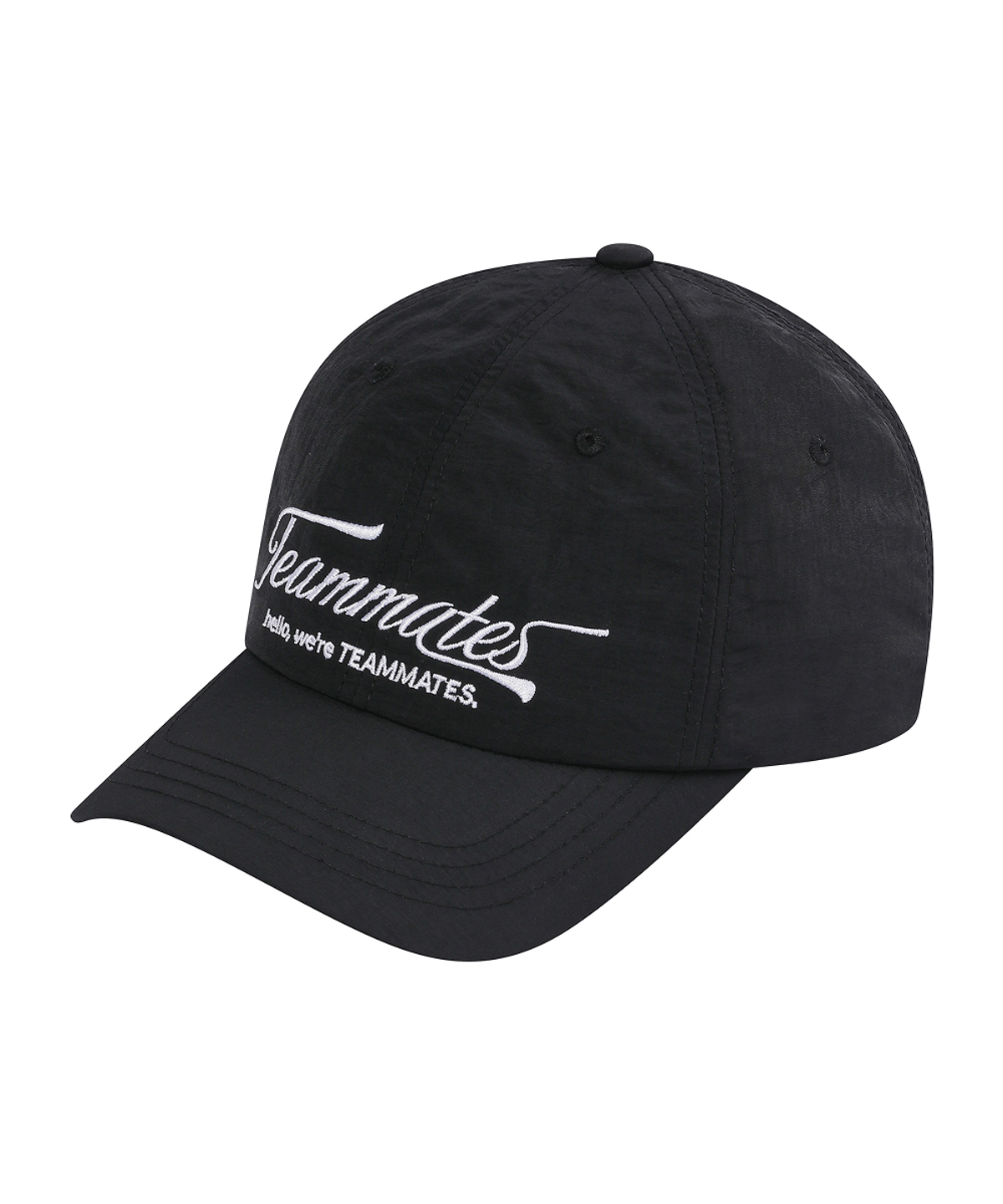 클로스랩(CLAUSLAB) TEAMMATES NYLON CAP BLACK