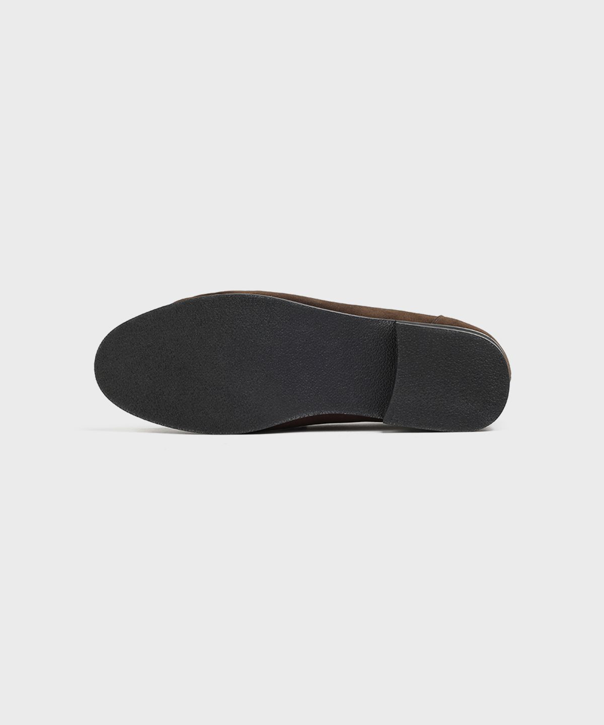 피렌체 아뜨리에(FIRENZE ATELIER) [SECOND.A] 셔링디테일 유니섹스 베이직 페니로퍼 PL5900UX [BROWN SUEDE]