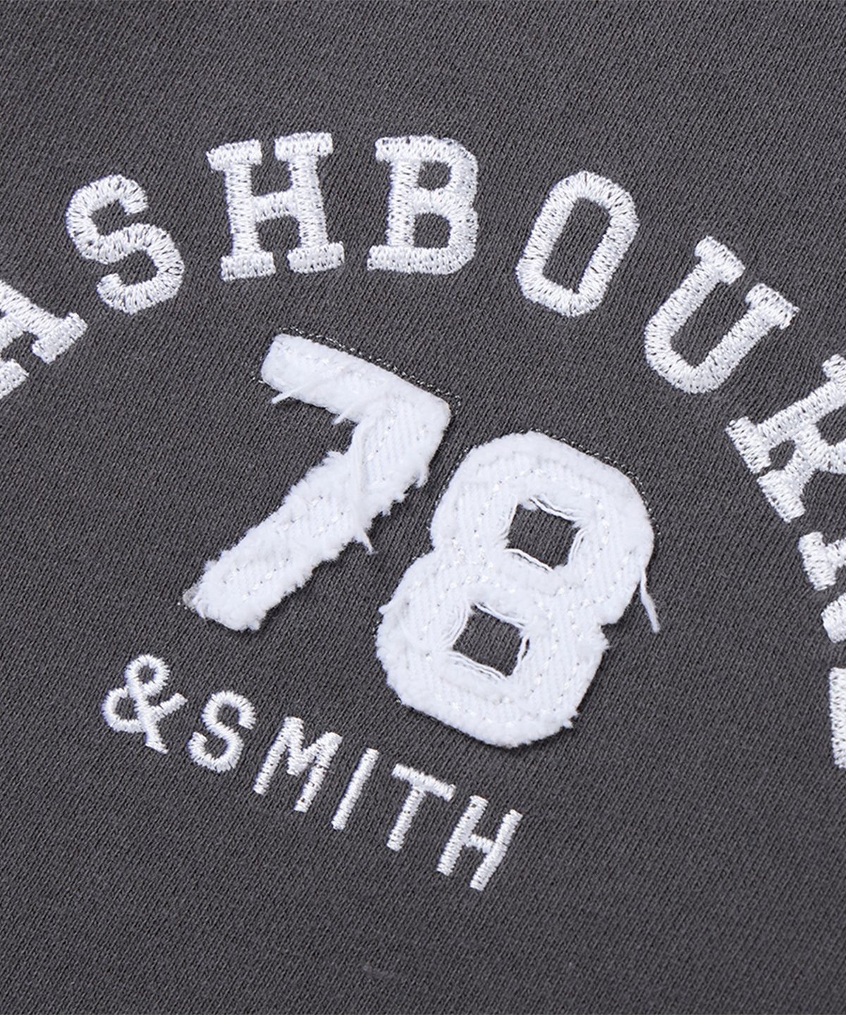 애쉬본&스미스(ASHBOURNE & SMITH) [MEN] ASHBOURNE 78 스웻 와이드 팬츠 ASH1902_차콜