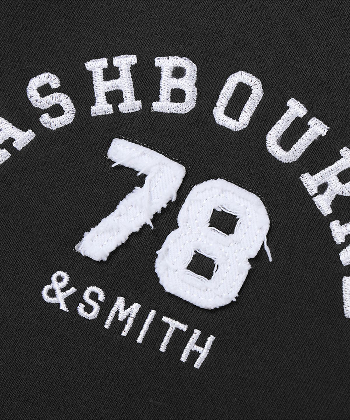 애쉬본&스미스(ASHBOURNE & SMITH) [MEN] ASHBOURNE 78 스웻 와이드 팬츠 ASH1902_블랙