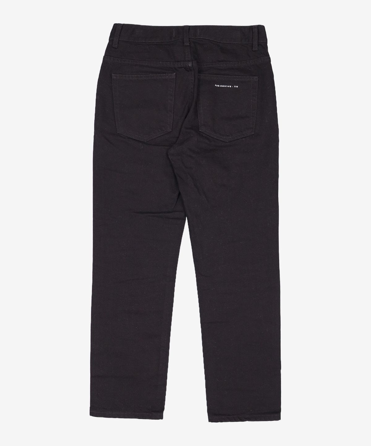 페이탈리즘(FATALISM) #0218 Black straight crop jean 44