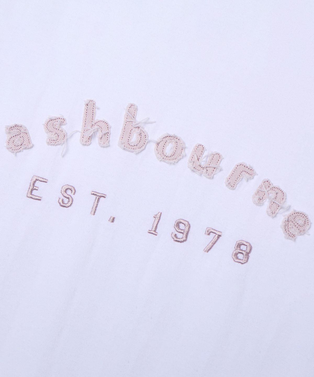 애쉬본&스미스(ASHBOURNE & SMITH) [우먼] A&SMITH EST 반팔티 ASH1003_화이트