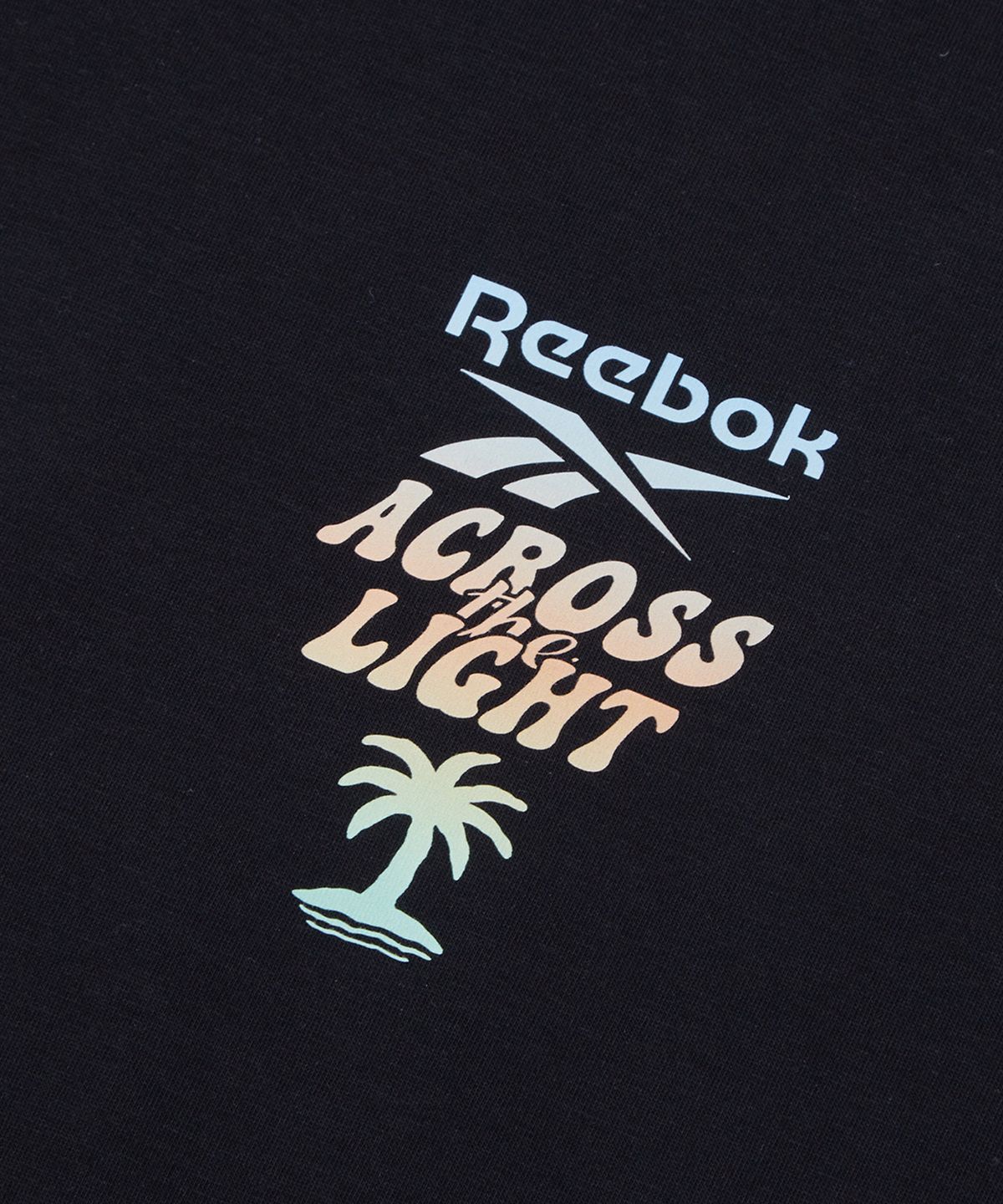 리복(REEBOK) 리조트 그래픽 아이스코튼 탱크 탑 - 블랙