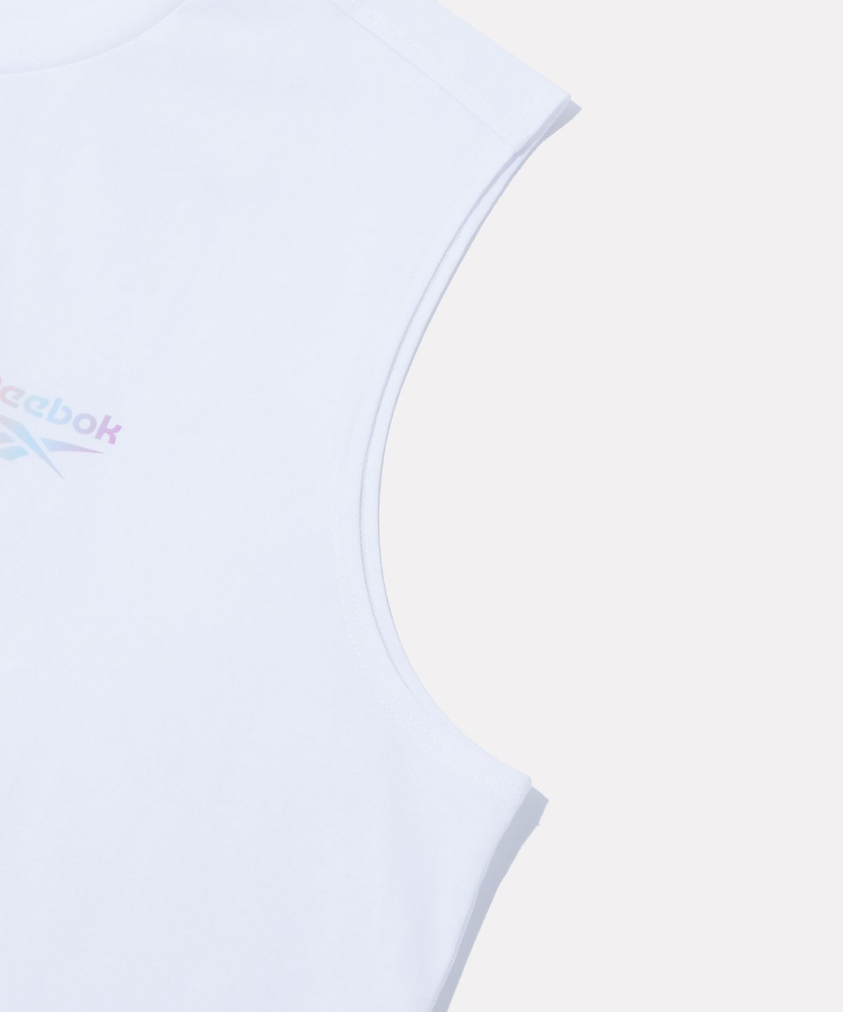 리복(REEBOK) 리조트 그래픽 아이스코튼 탱크 탑 - 화이트