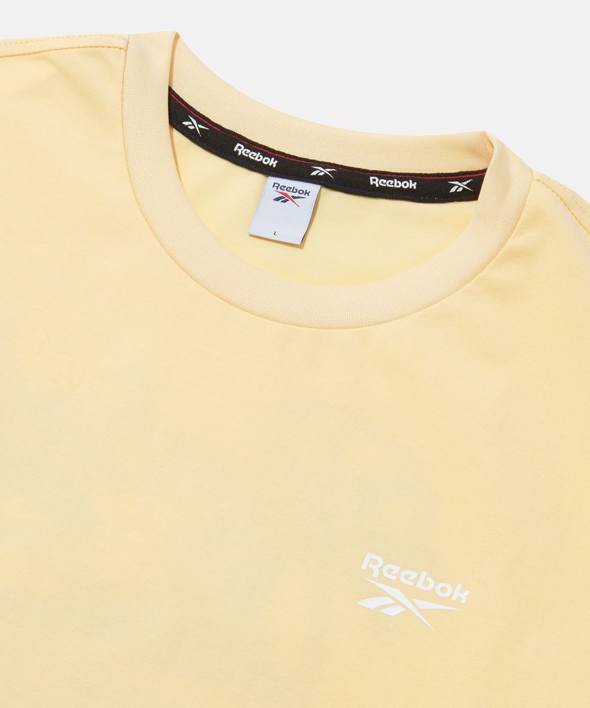 리복(REEBOK) 비치 그래픽 아이스코튼 반팔티 - 버터
