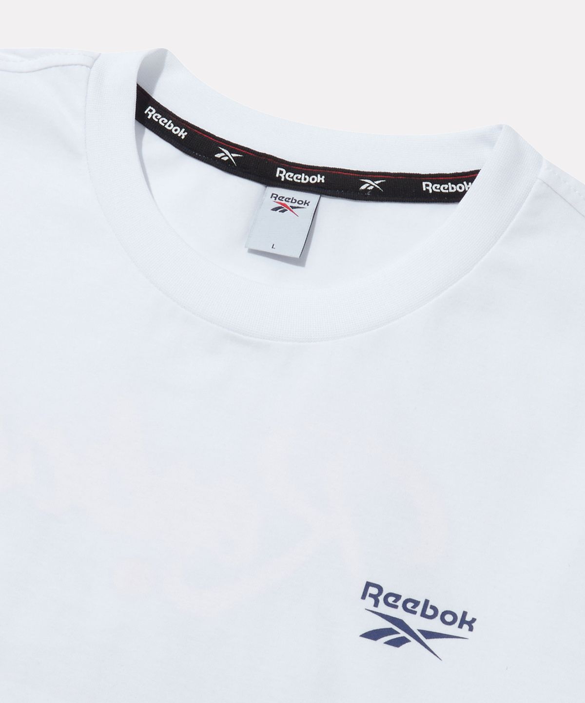 리복(REEBOK) 비치 그래픽 아이스코튼 반팔티 - 화이트
