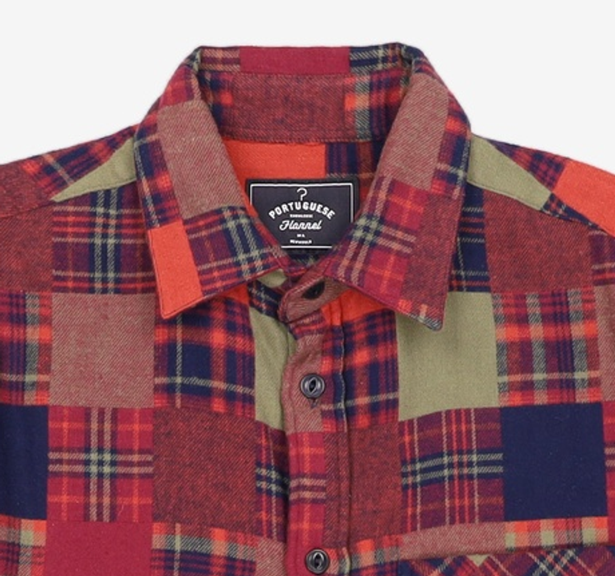 포르투기스 플란넬(PORTUGUESE FLANNEL) 캐주얼 셔츠 S
