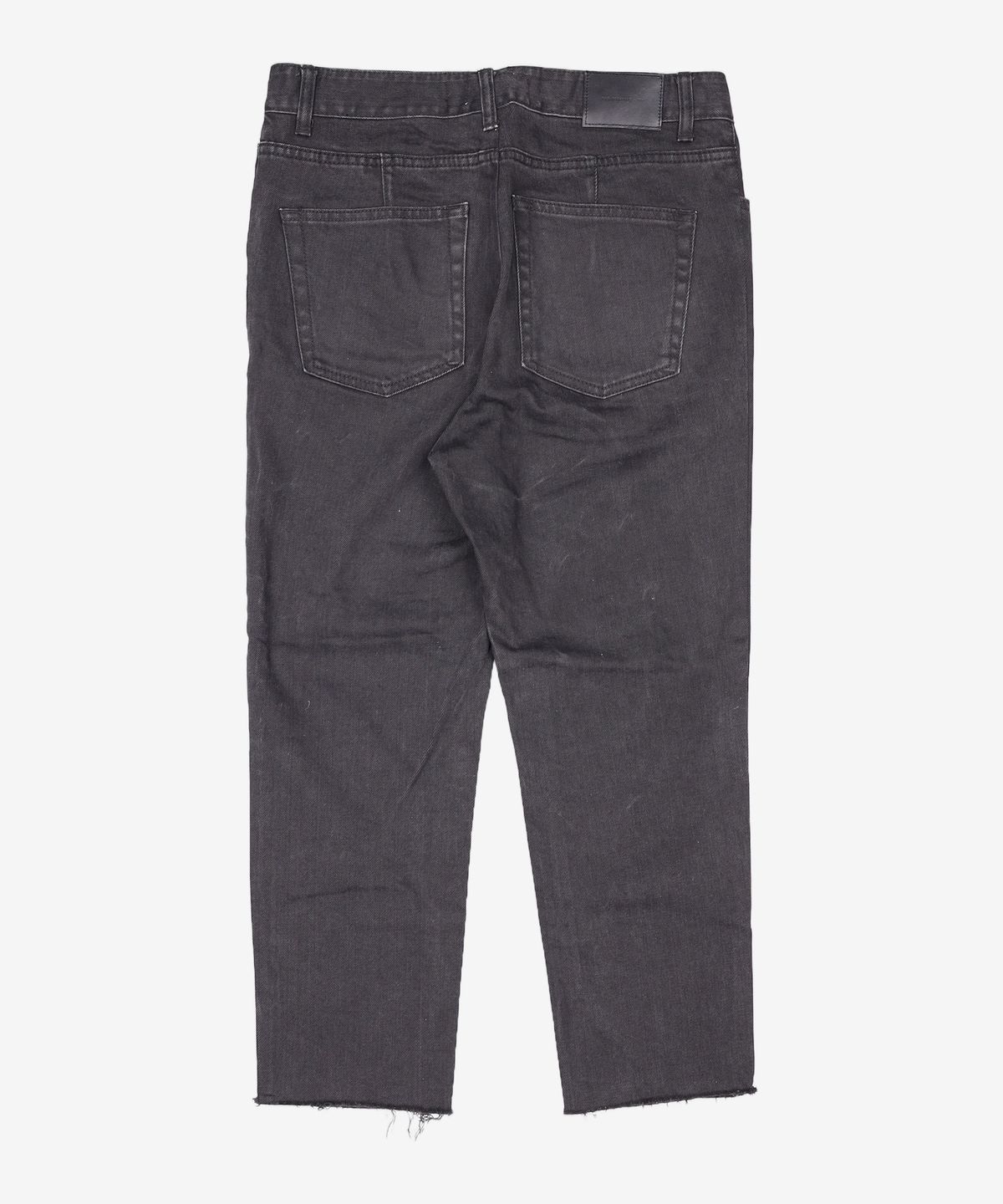 페이탈리즘(FATALISM) 0225 essential black straight crop fit Limited.ver 48