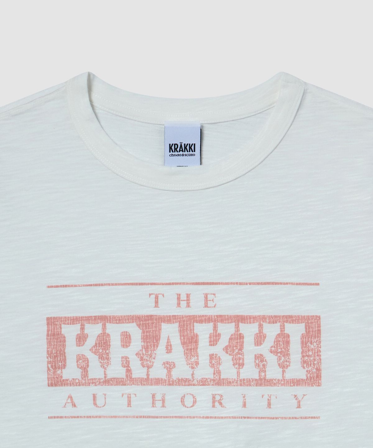 크래키(KRAKKI) [Women] BOX Logo Tee_White [KR265PWT471]
