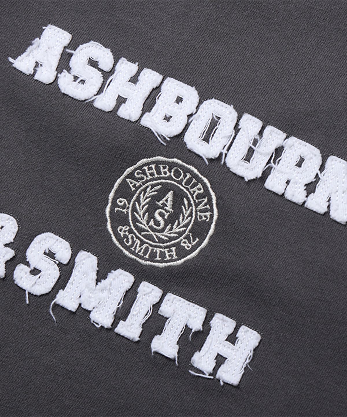 애쉬본&스미스(ASHBOURNE & SMITH) [우먼] 스트링 포인트 ASHBOURNE&SMITH 스웻 숏 팬츠 ASH1905_차콜