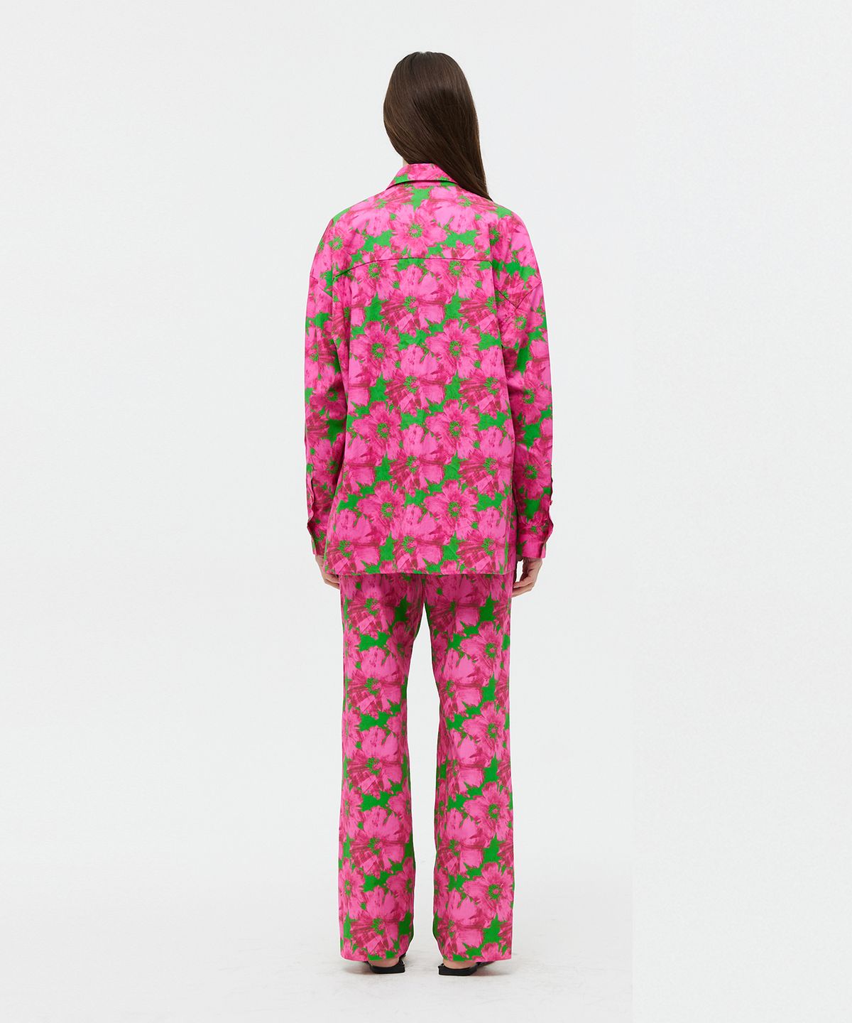 베데르미(VEDERMI) flower cotton long sh (40s)