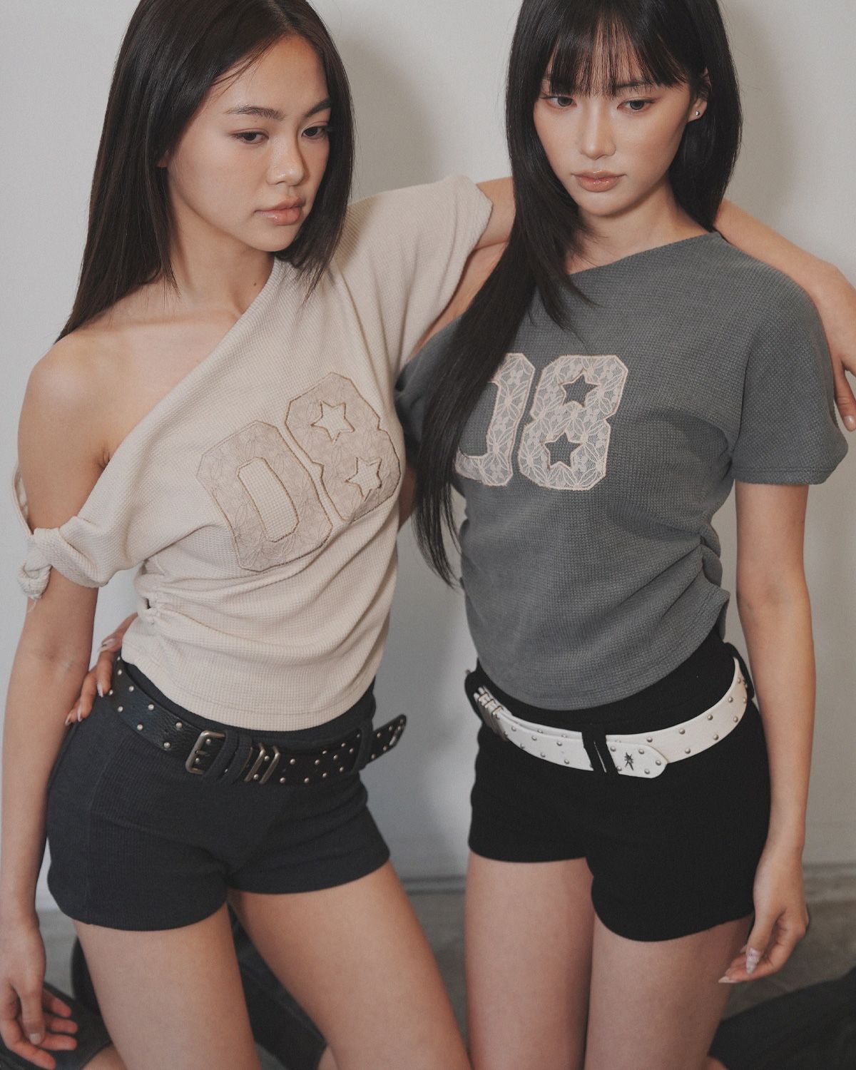 여린(YEORIN) Basic Loop Shorts (Black)