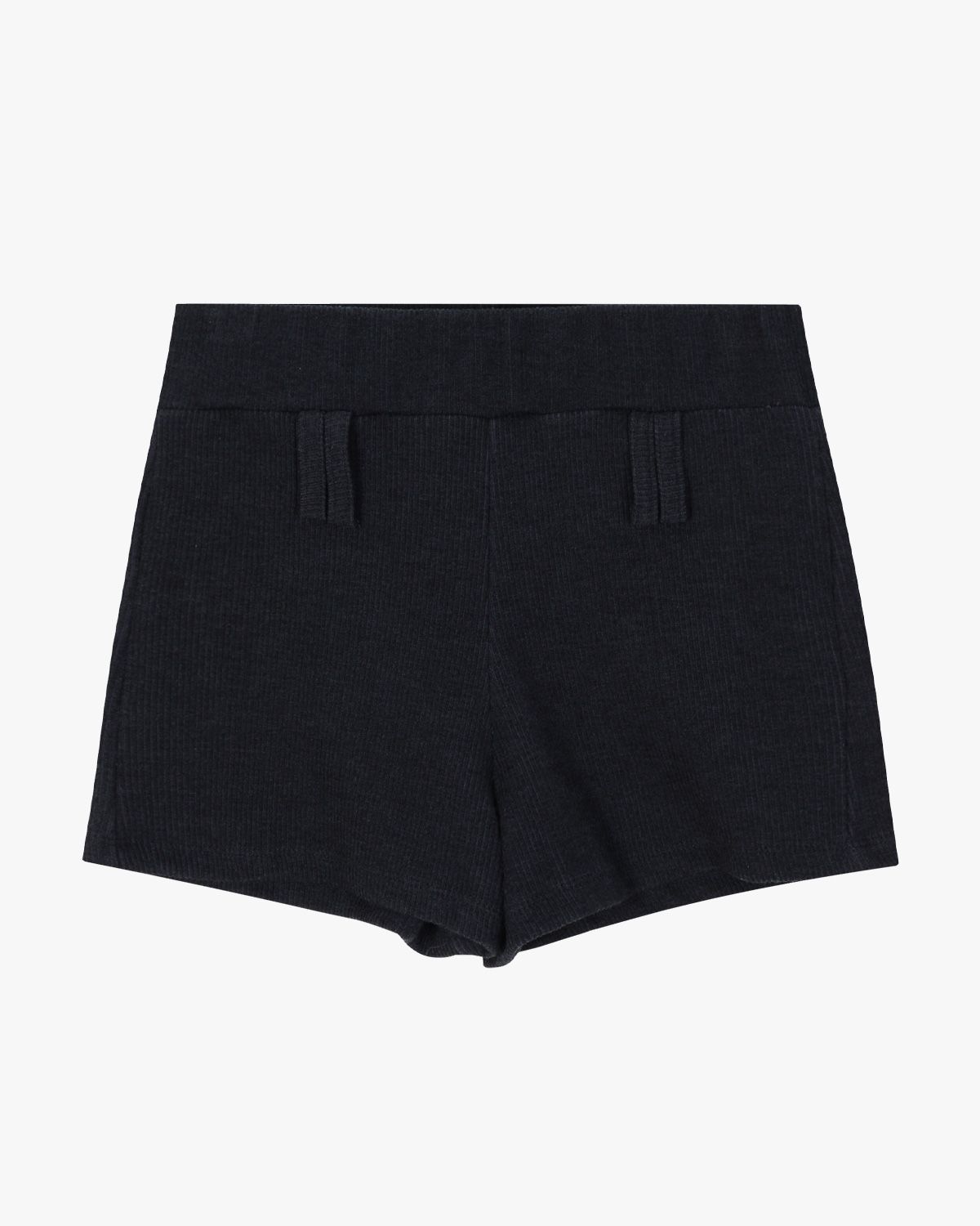 여린(YEORIN) Basic Loop Shorts (Charcoal)