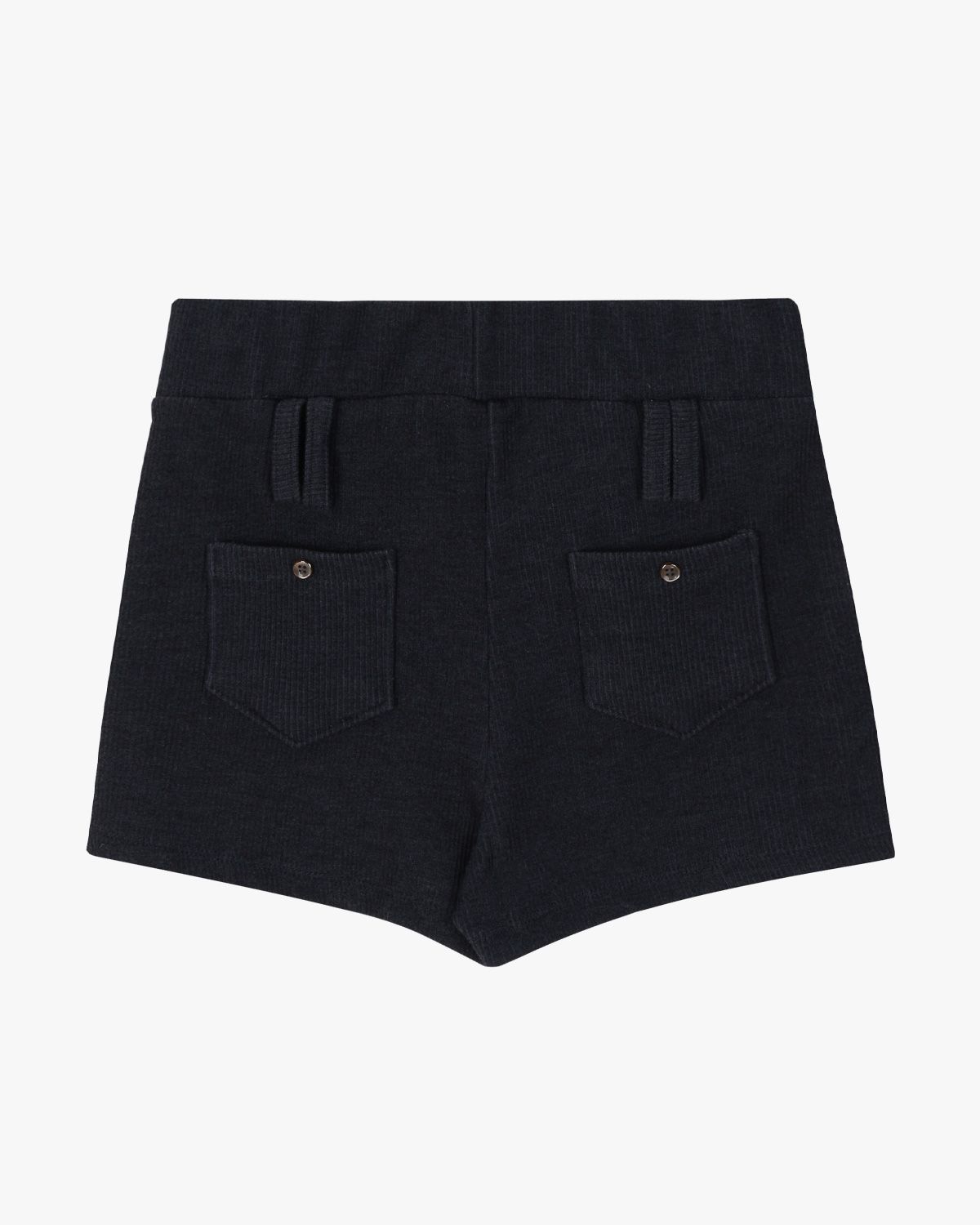 여린(YEORIN) Basic Loop Shorts (Charcoal)