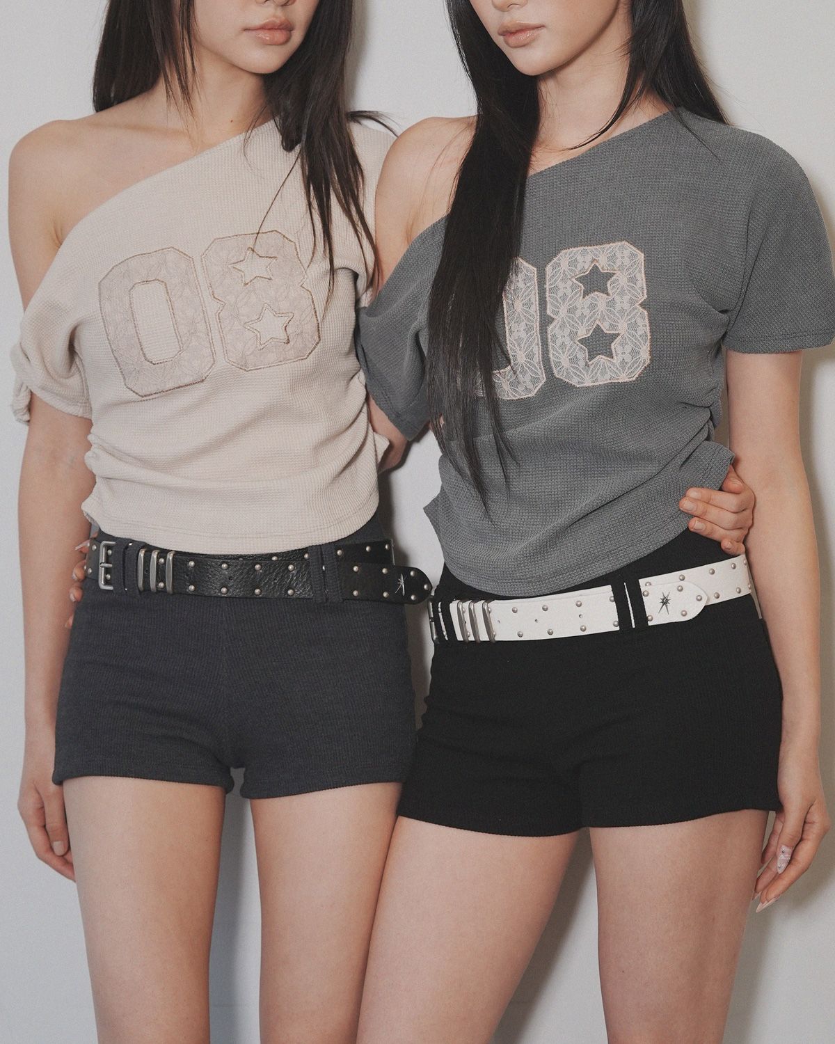 여린(YEORIN) Basic Loop Shorts (Charcoal)