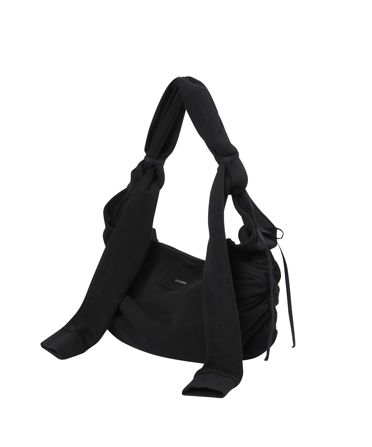 미세키서울(MISEKI SEOUL) Hannah sweat shirt cross bag BLACK