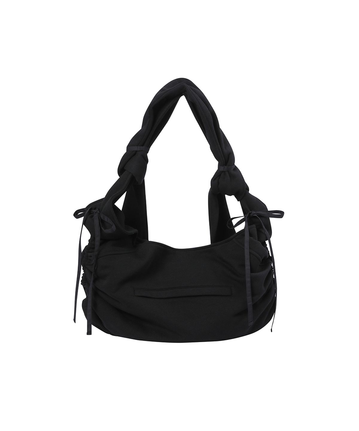 미세키서울(MISEKI SEOUL) Hannah sweat shirt cross bag BLACK