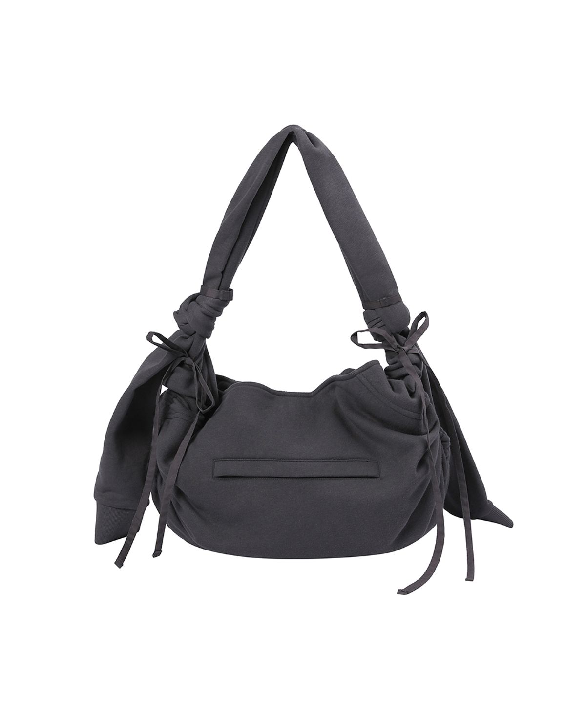 미세키서울(MISEKI SEOUL) Hannah sweat shirt cross bag CHARCOAL