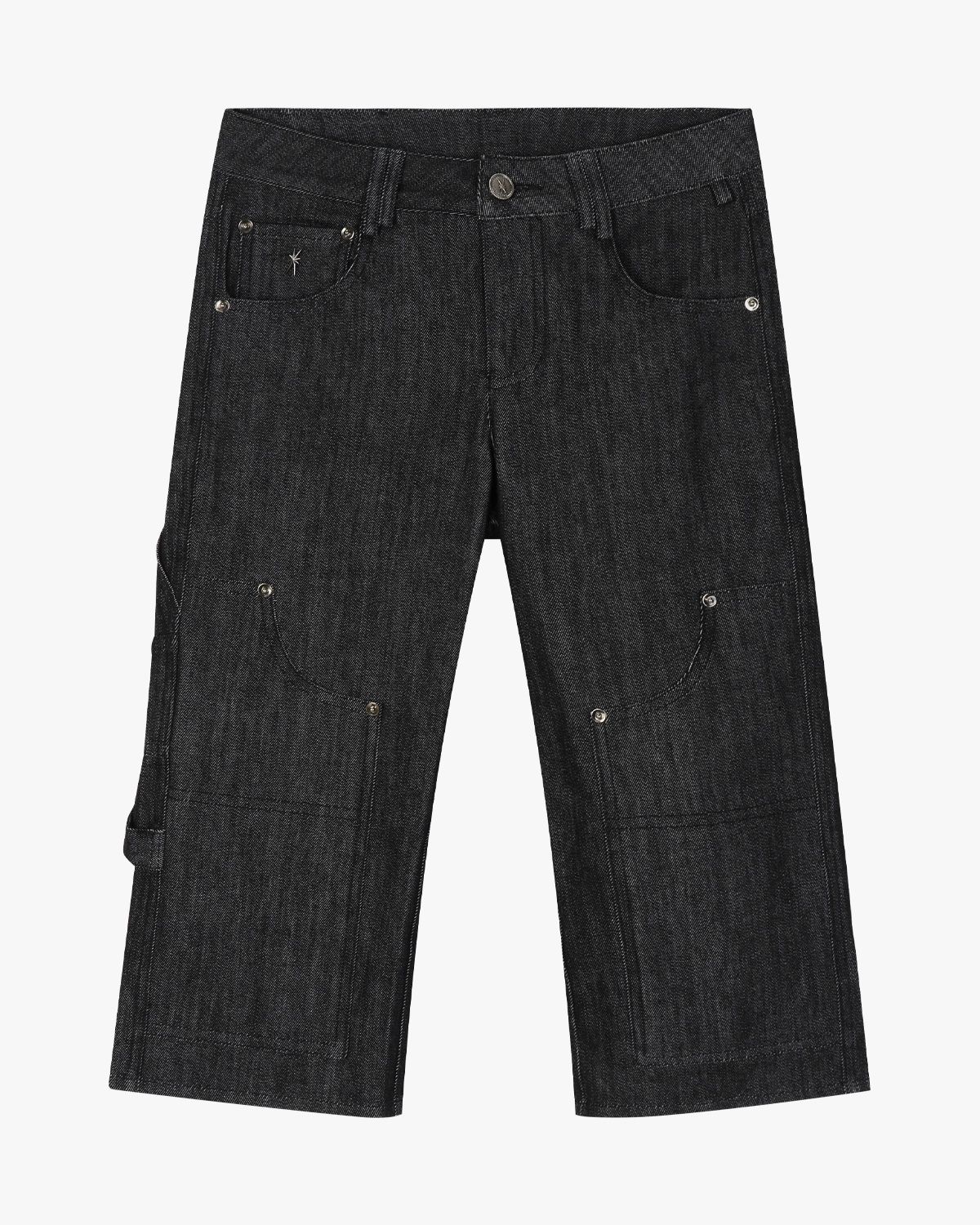 여린(YEORIN) Capri Carpenter Denim (Black)