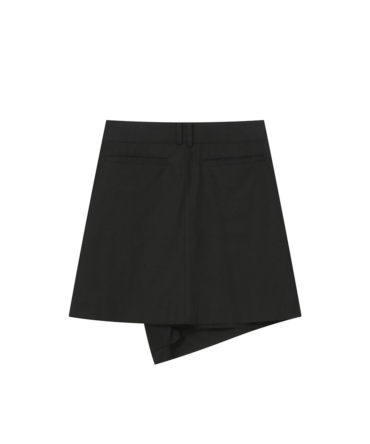미세키서울(MISEKI SEOUL) Hannah side pocket wrap midi skirt BLACK