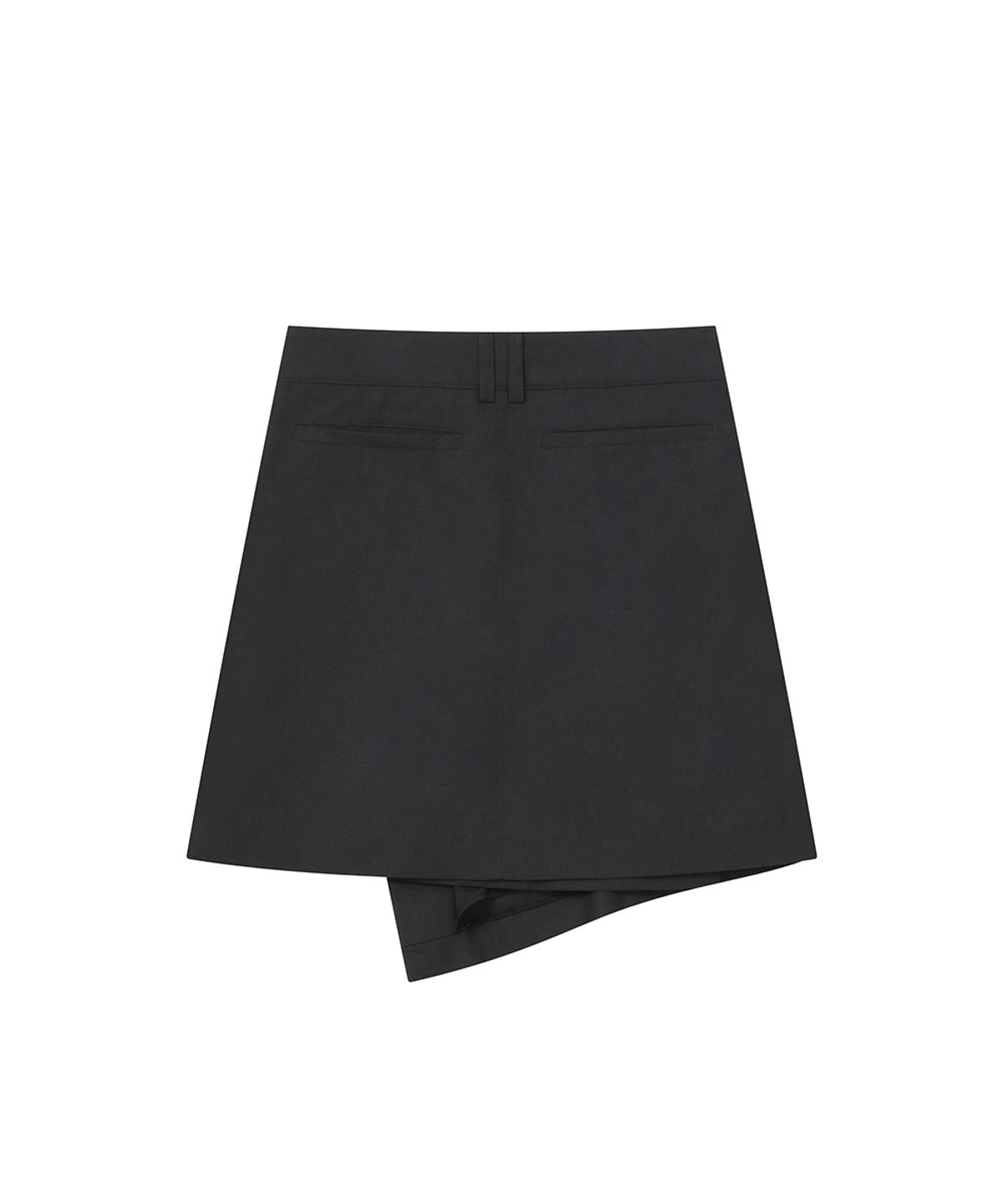 미세키서울(MISEKI SEOUL) Hannah side pocket wrap midi skirt CHARCOAL