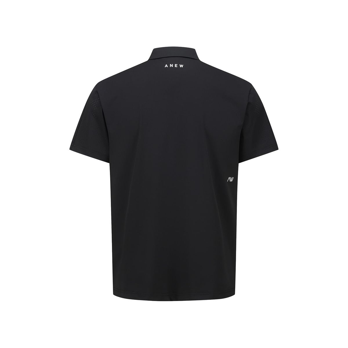 어뉴골프(ANEW GOLF) MEN HYBRID SOLID T-SHIRT_BK