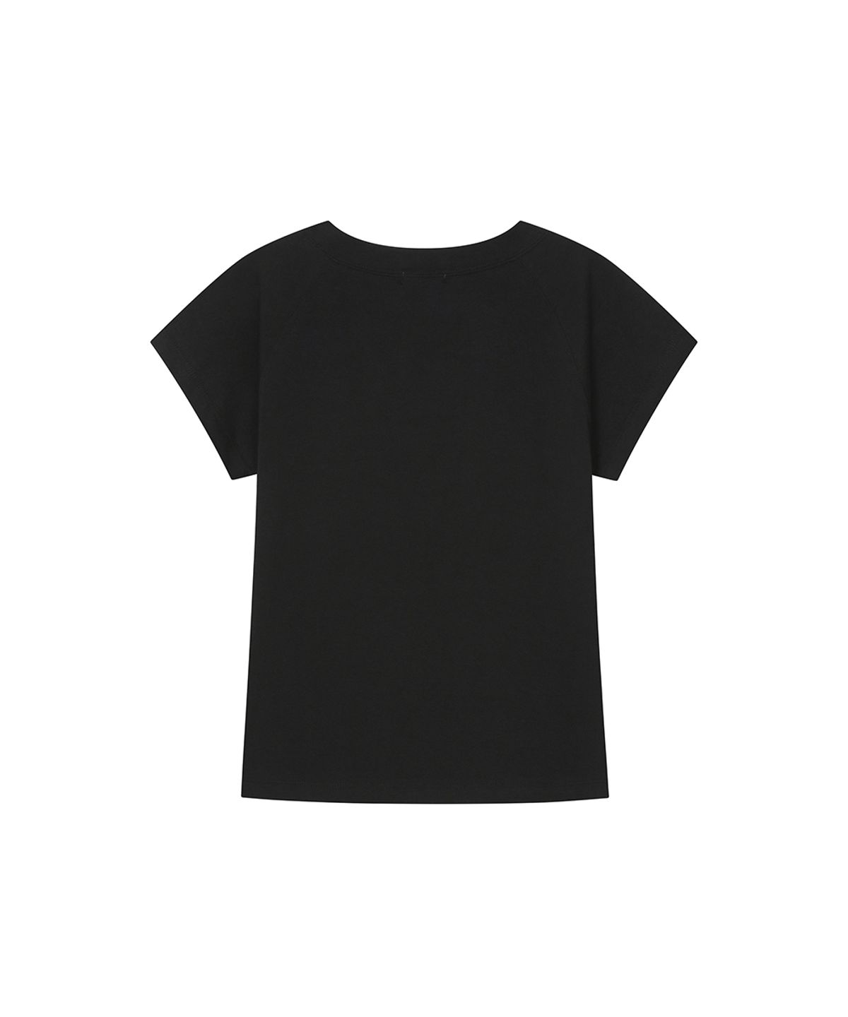 미세키서울(MISEKI SEOUL) Hannah fairy raglan short sleeve BLACK