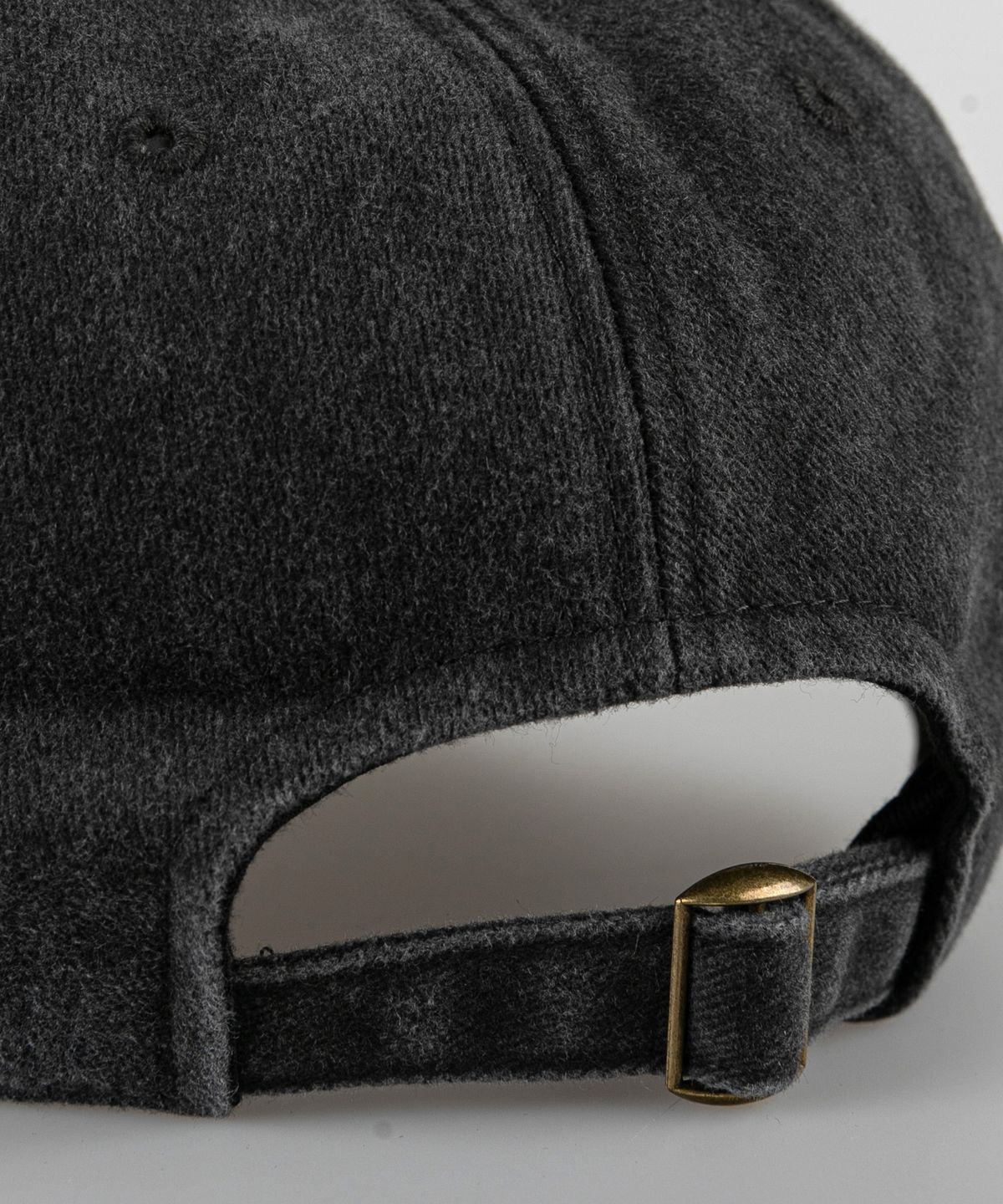 비치스앤크림(BEACHESANDCREAM) New York USA Stone-Washed Ball cap-Charcoal