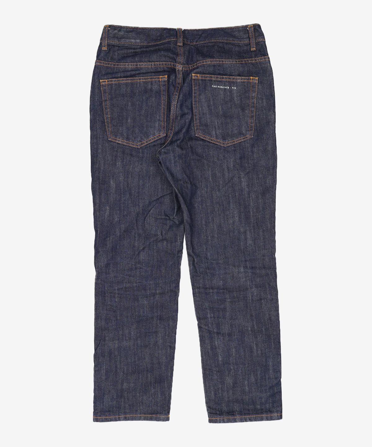 페이탈리즘(FATALISM) #0222 Moderation indigo straight crop fit 44