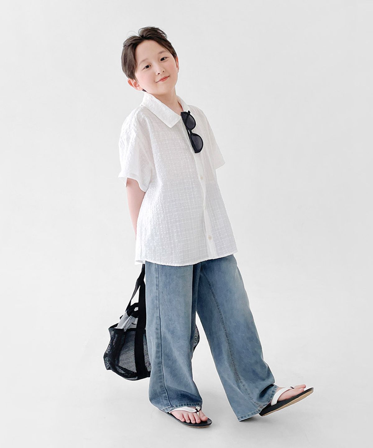 베리클로젯(BERRYCLOSET) 아이스 쿨 데님 팬츠
