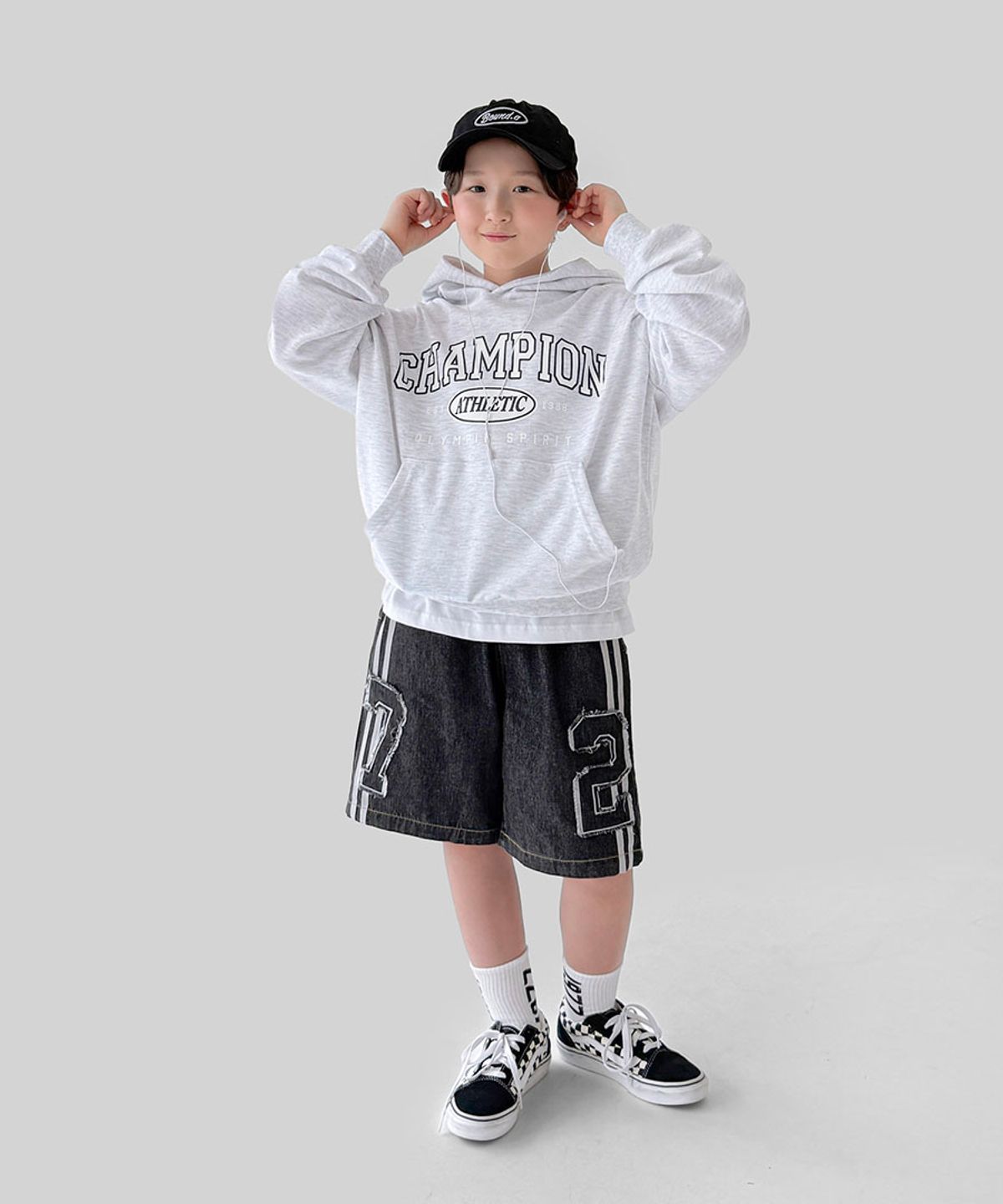 베리클로젯(BERRYCLOSET) 빌리 트랙 버뮤다 데님 팬츠